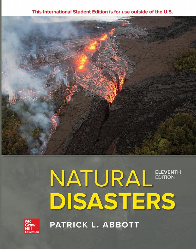 Natural Disasters, ELEVENTH EDITION by Patrick L. Abbott