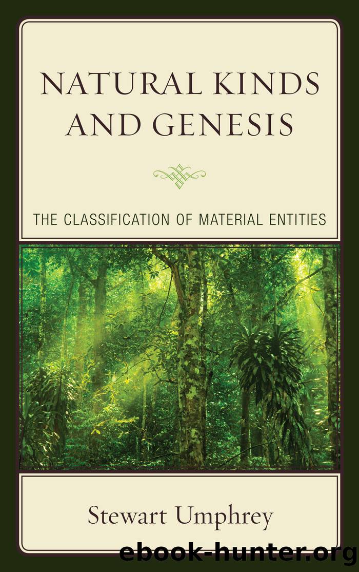 Natural Kinds and Genesis by Umphrey Stewart;