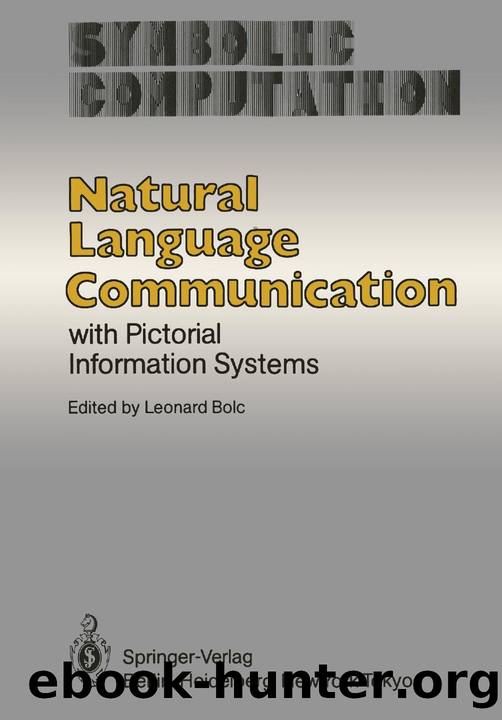 Natural Language Communication with Pictorial Information Systems by Unknown
