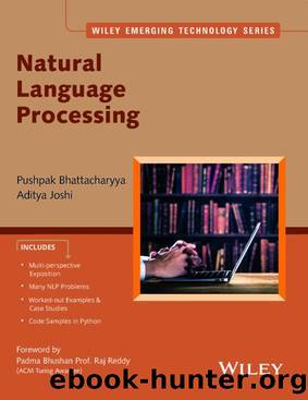 Natural Language Processing by Pushpak Bhattacharyya & Aditya Joshi