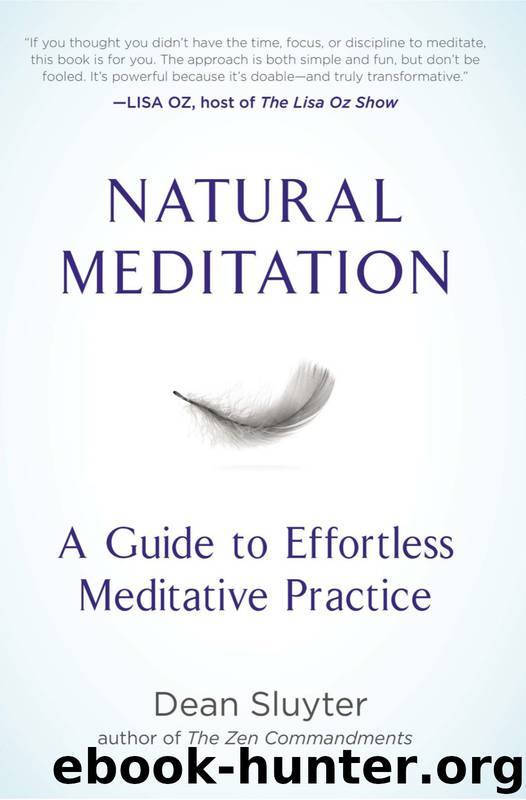 Natural Meditation by Dean Sluyter