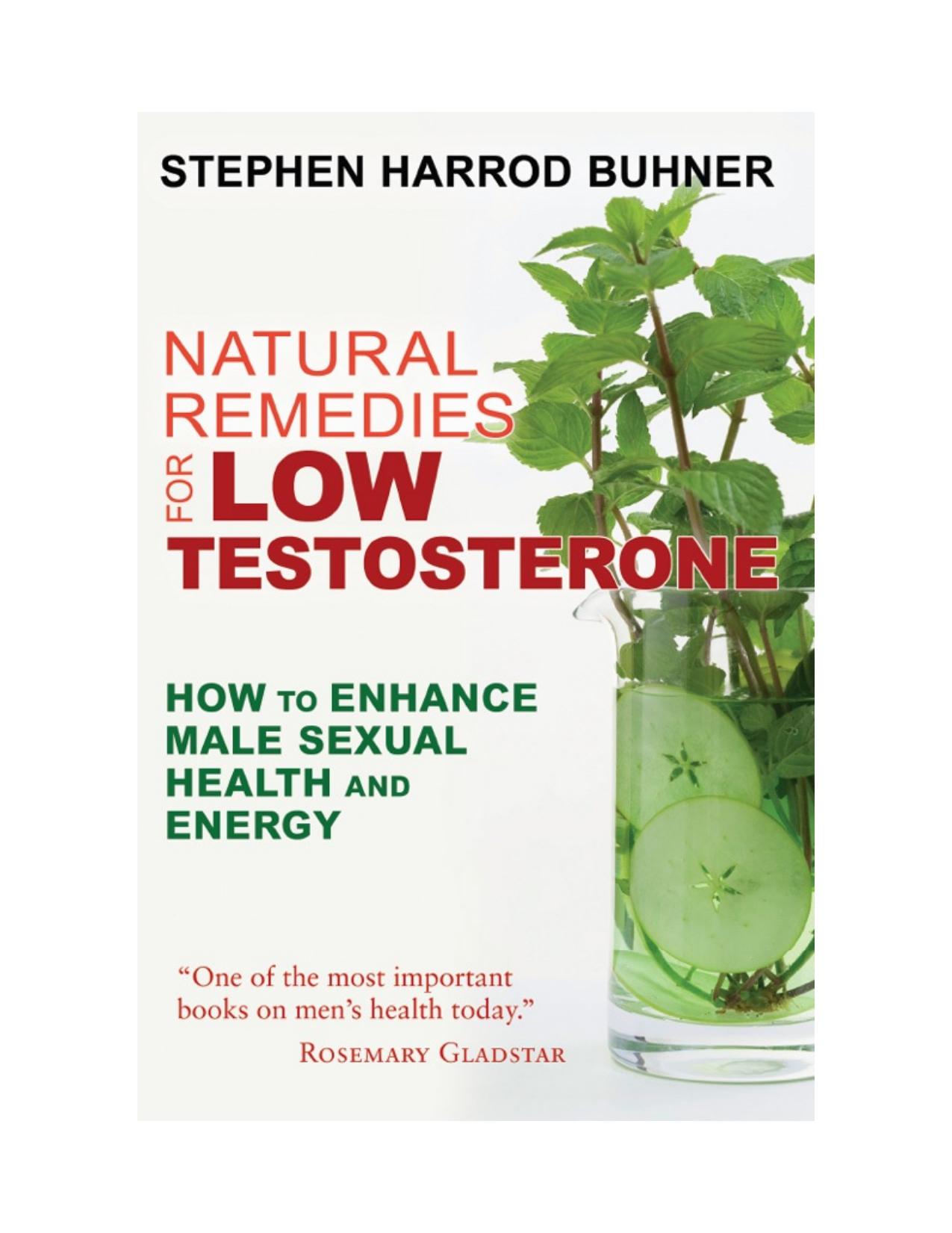 Natural Remedies for Low Testosterone by Stephen Harrod Buhner