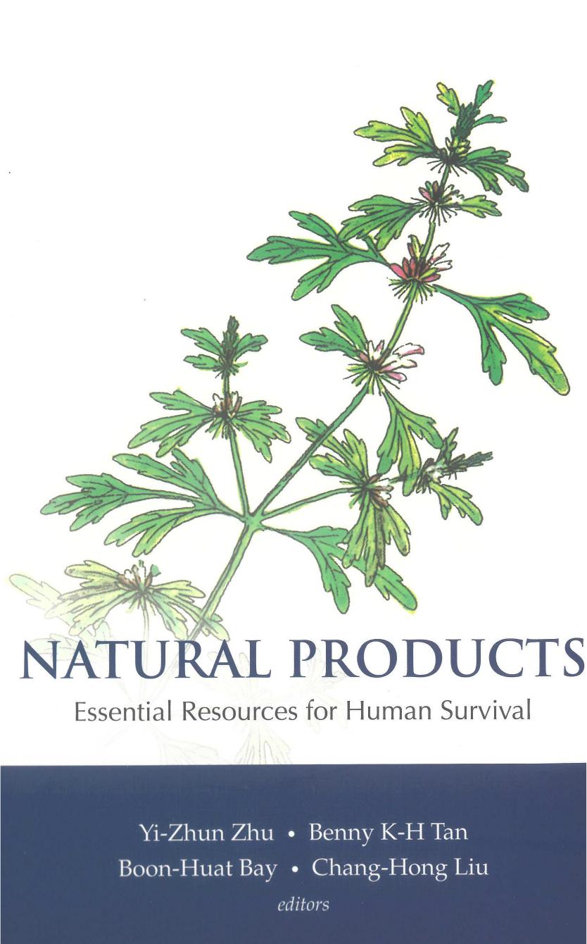 Natural products -Essential resources for human survival by Unknown