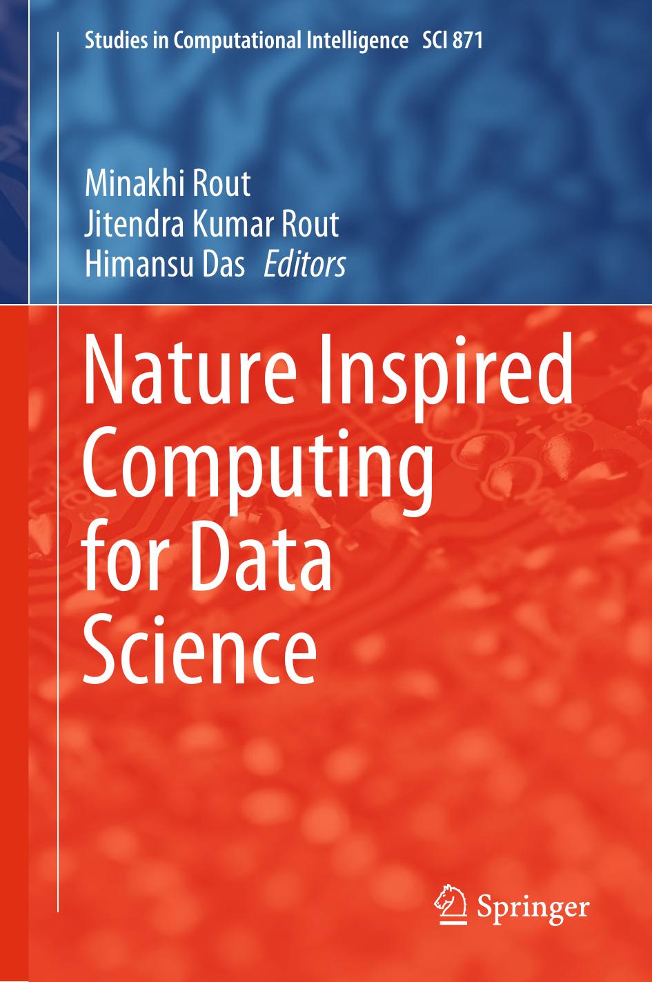 Nature Inspired Computing for Data Science by Unknow