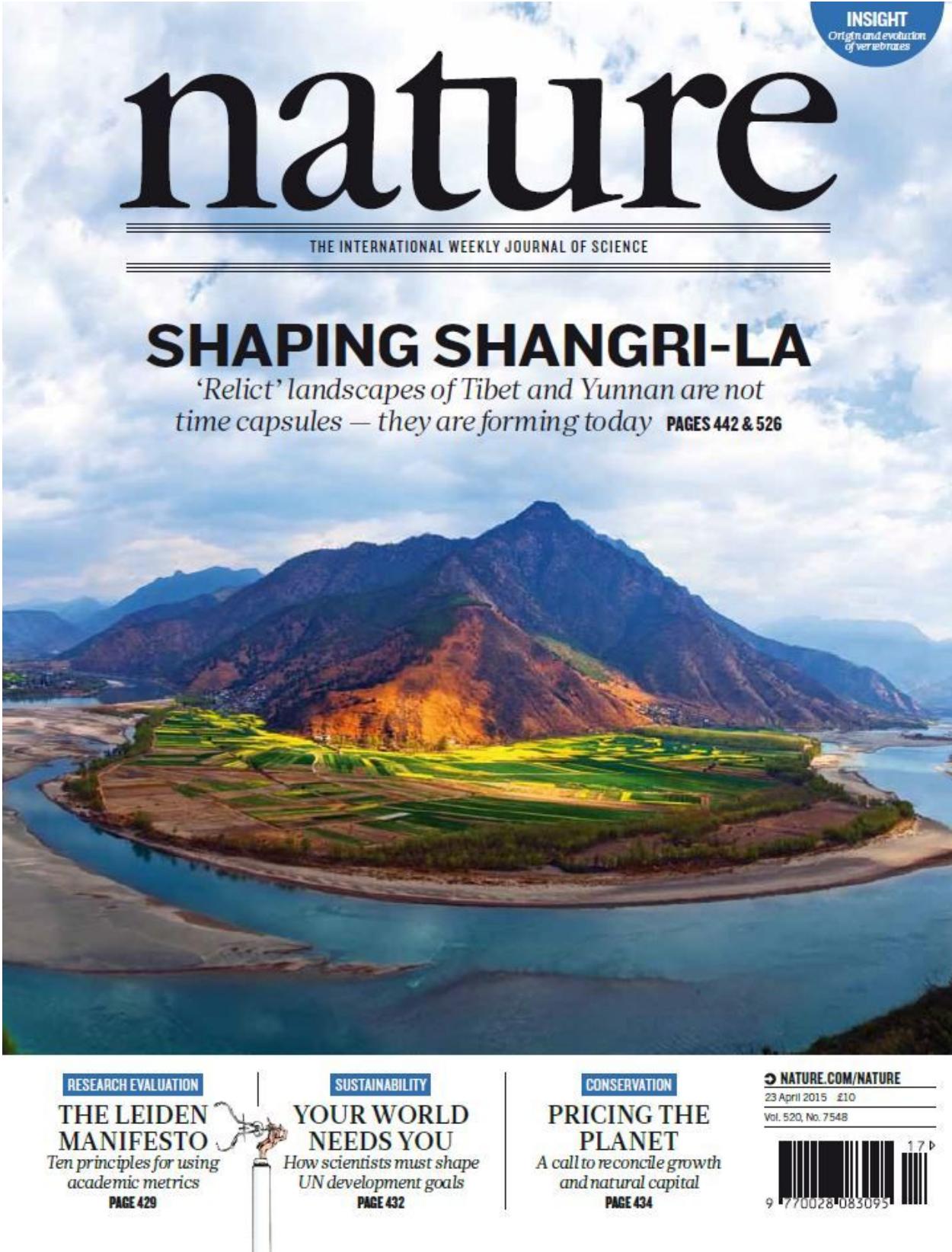 Nature Magazine - 23 April 2015 by Unknow