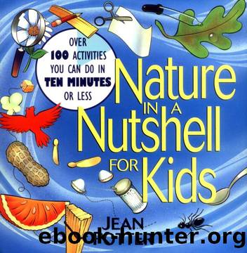 Nature in a Nutshell for Kids: Over 100 Activities You Can Do in Ten Minutes or Less by Jean Potter