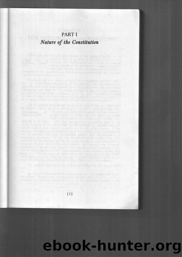 Nature of Constitution by Unknown