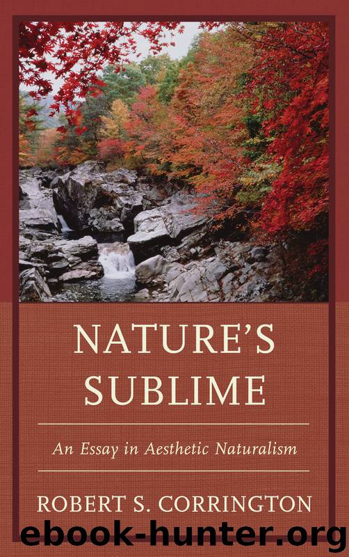 Nature's Sublime: An Essay in Aesthetic Naturalism by Corrington Robert S