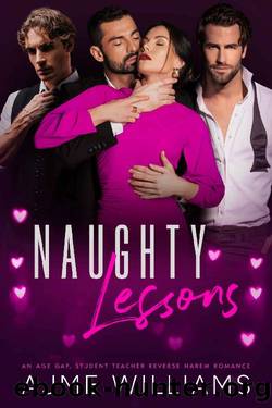 Naughty Lessons: An Age Gap, Student Teacher Reverse Harem Romance (The Why Choose Haremland) by Ajme Williams