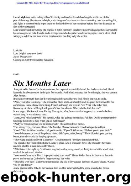 Nauti - 04 - Nauti Intentions by Lora Leigh