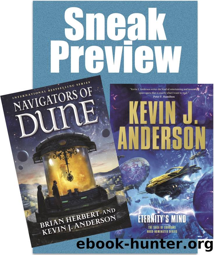 Navigators of Dune and Eternity's Mind Preview by Brian Herbert & Kevin J. Anderson