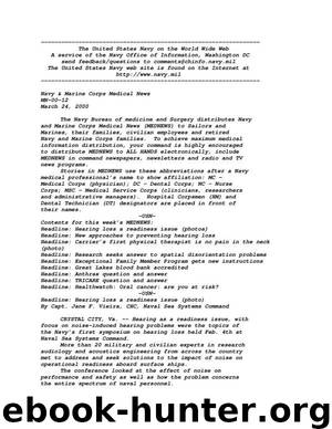 Navy & Marine Corps Medical News 00-12 by U.S. Navy. Bureau of Medicine & Surgery