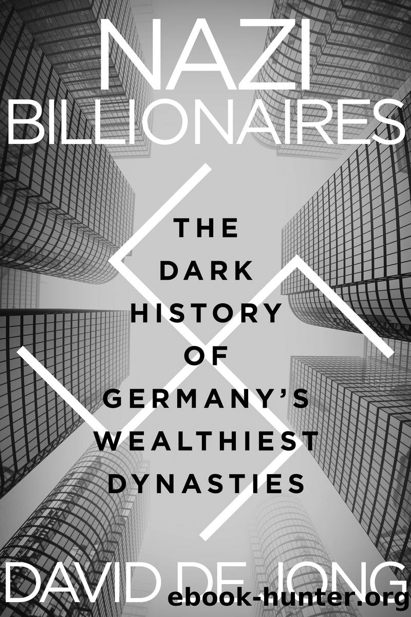 Nazi Billionaires by David de Jong