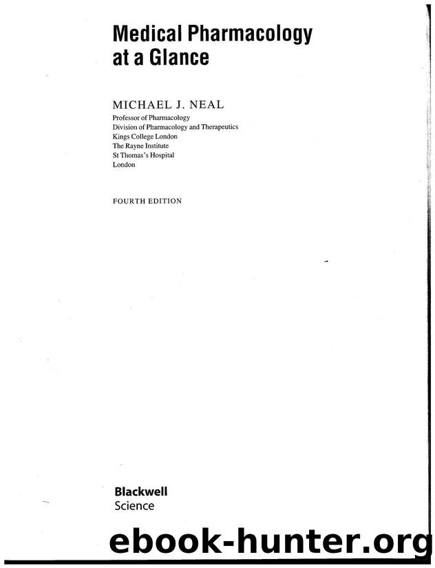 Neal by Medical Pharmacology at a Glance