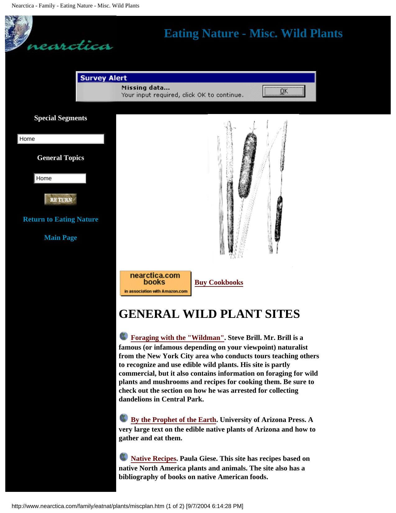 Nearctica - Family - Eating Nature - Misc. Wild Plants by Unknown
