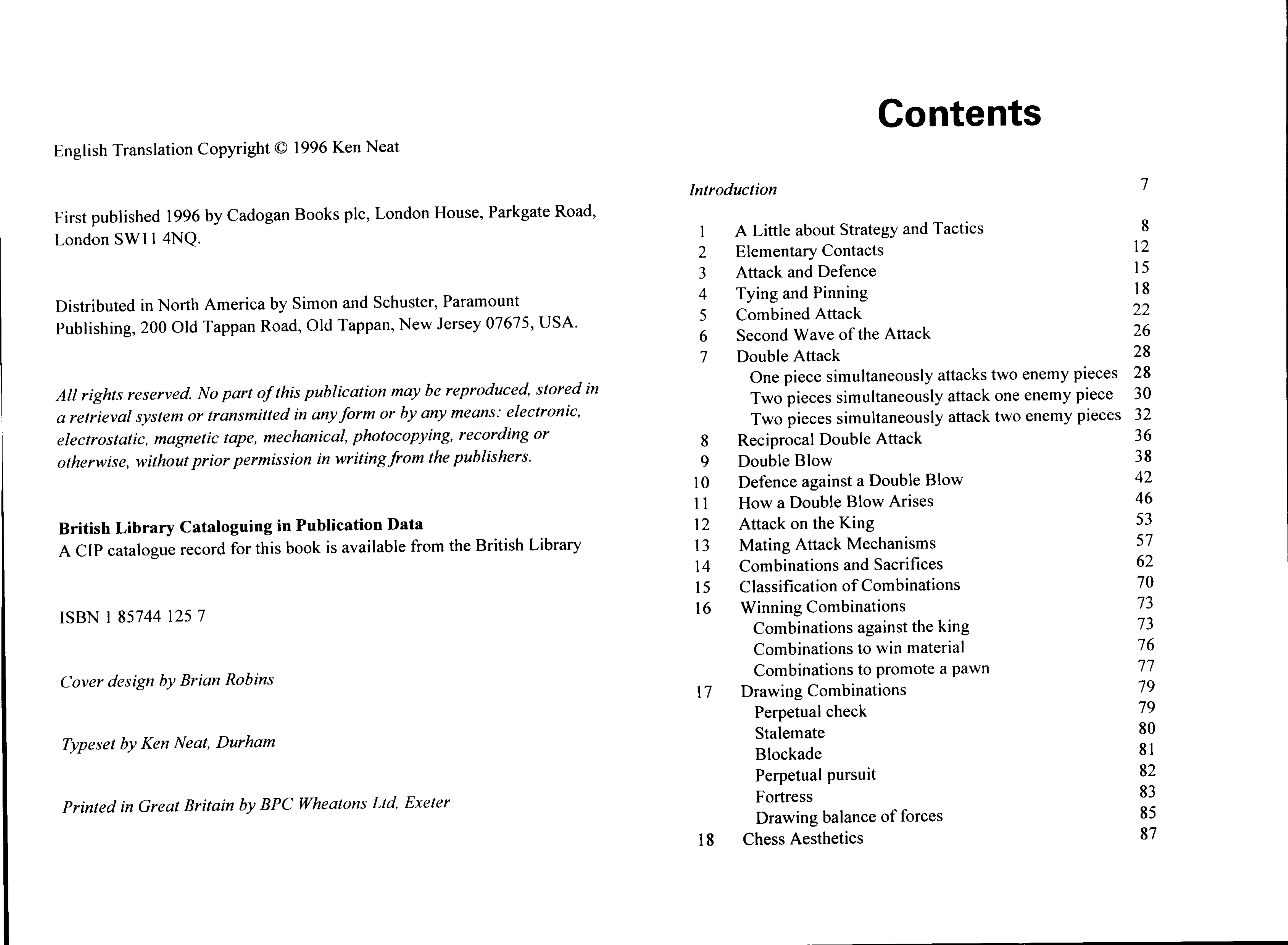 Neat, Ken - Chess Middlegames by Essential Knowledge