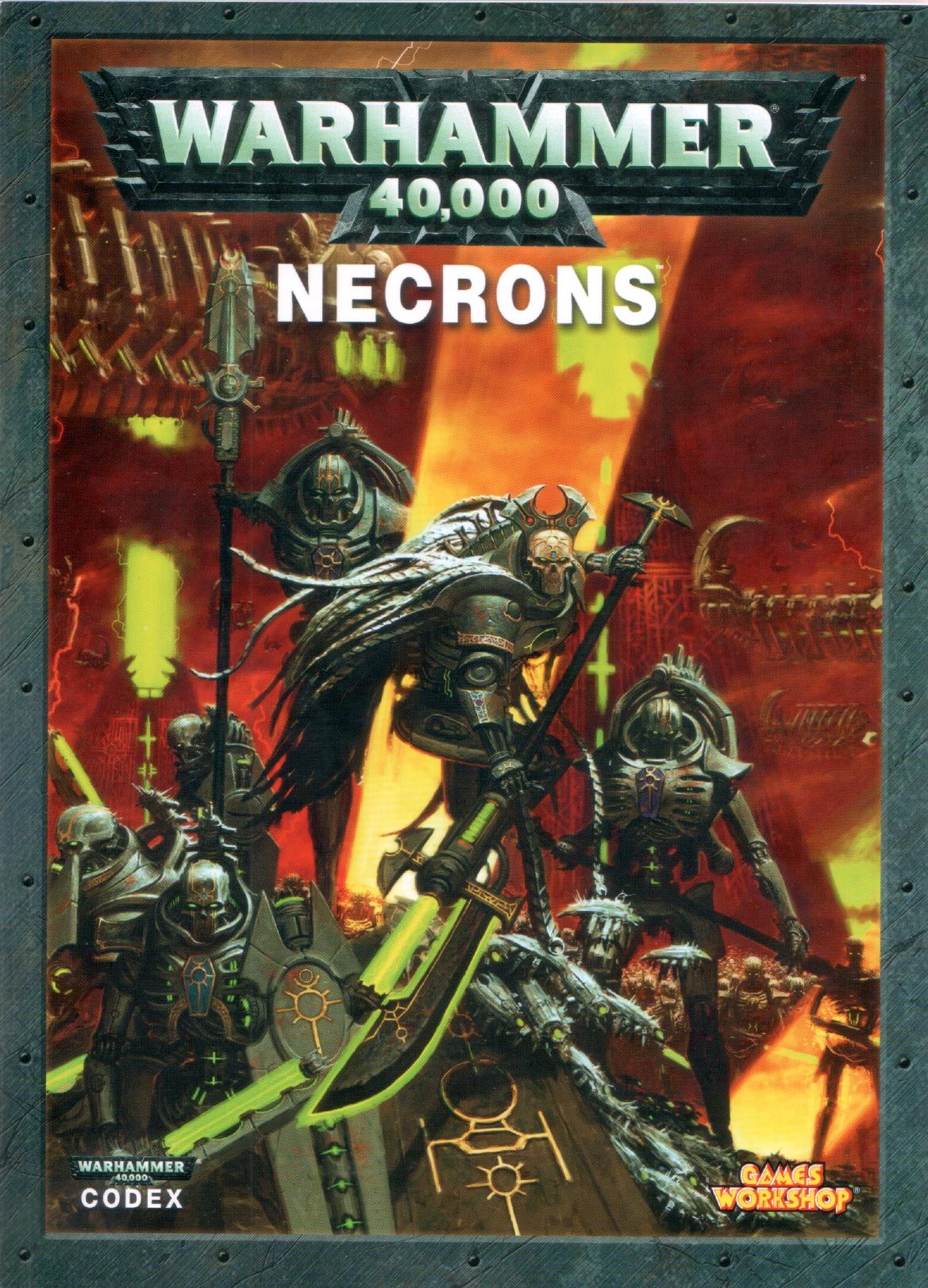 Necron Codex Warhammer 40k by Games Workshop