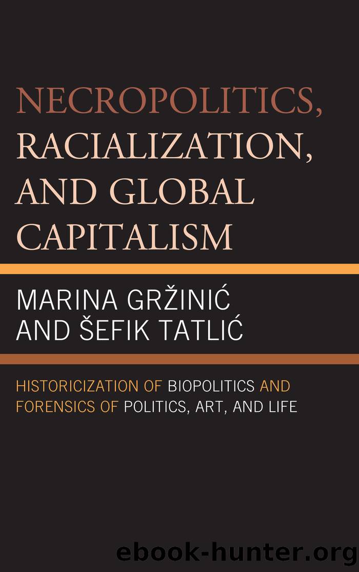 Necropolitics, Racialization, and Global Capitalism by Gržinić Marina;Tatlić Šefik;