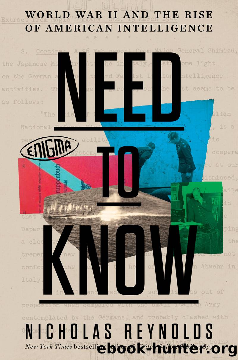 Need to Know by Nicholas Reynolds