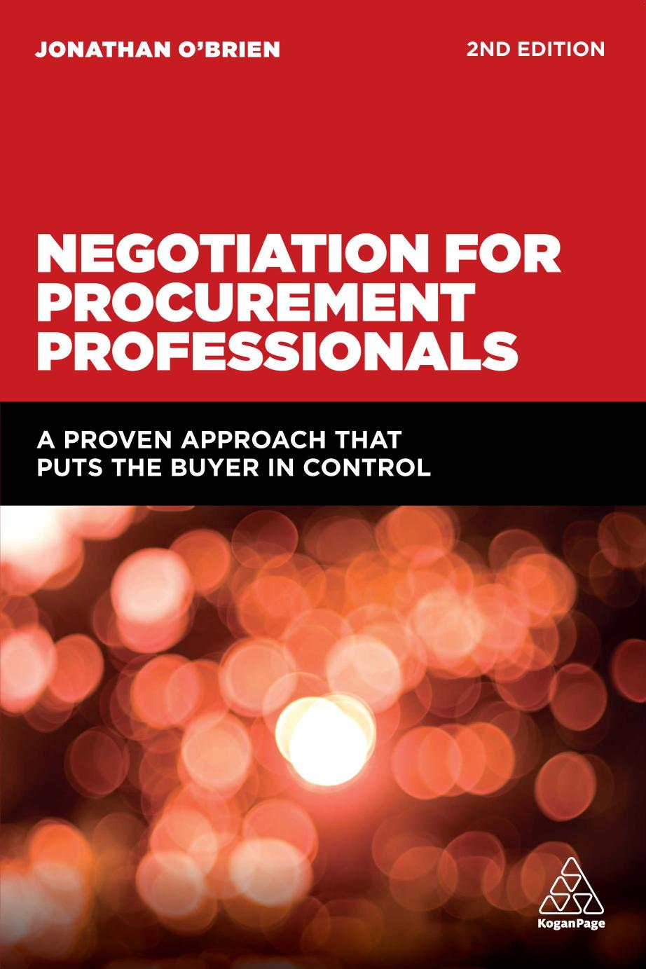 Negotiation for Procurement Professionals by Jonathan O'Brien