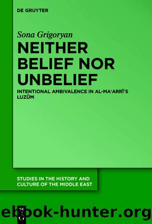 Neither Belief nor Unbelief by Sona Grigoryan