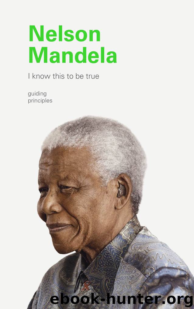 Nelson Mandela by Geoff Blackwell