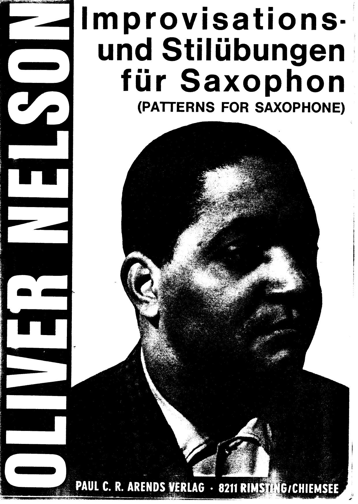 Nelson, Oliver by Patterns for Saxophone