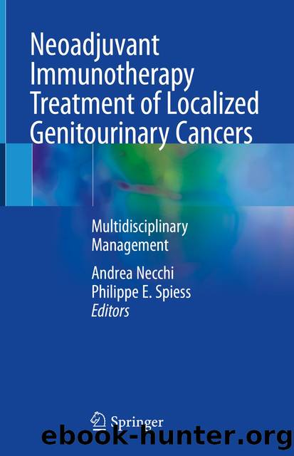 Neoadjuvant Immunotherapy Treatment of Localized Genitourinary Cancers by Unknown