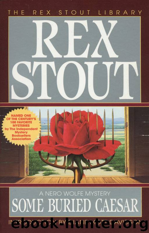 Nero Wolfe (06): Some Buried Caesar by Stout Rex