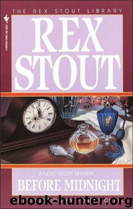 Nero Wolfe (25): Before Midnight by Stout Rex