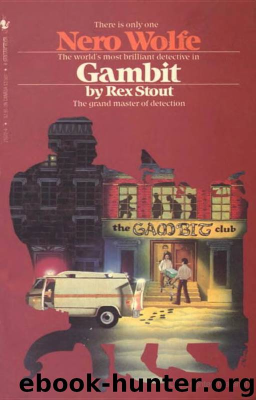 Nero Wolfe (37): Gambit by Stout Rex