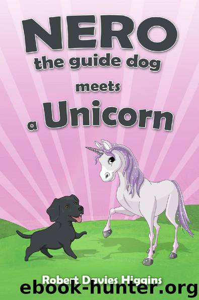 Nero the Guide Dog meets a Unicorn by Robert Davies Higgins