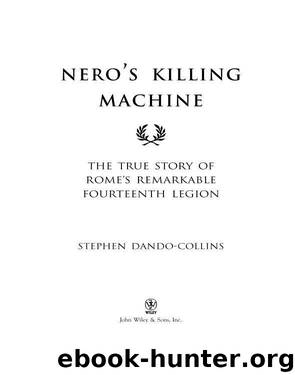 Nero's Killing Machine by Stephen Dando-Collins