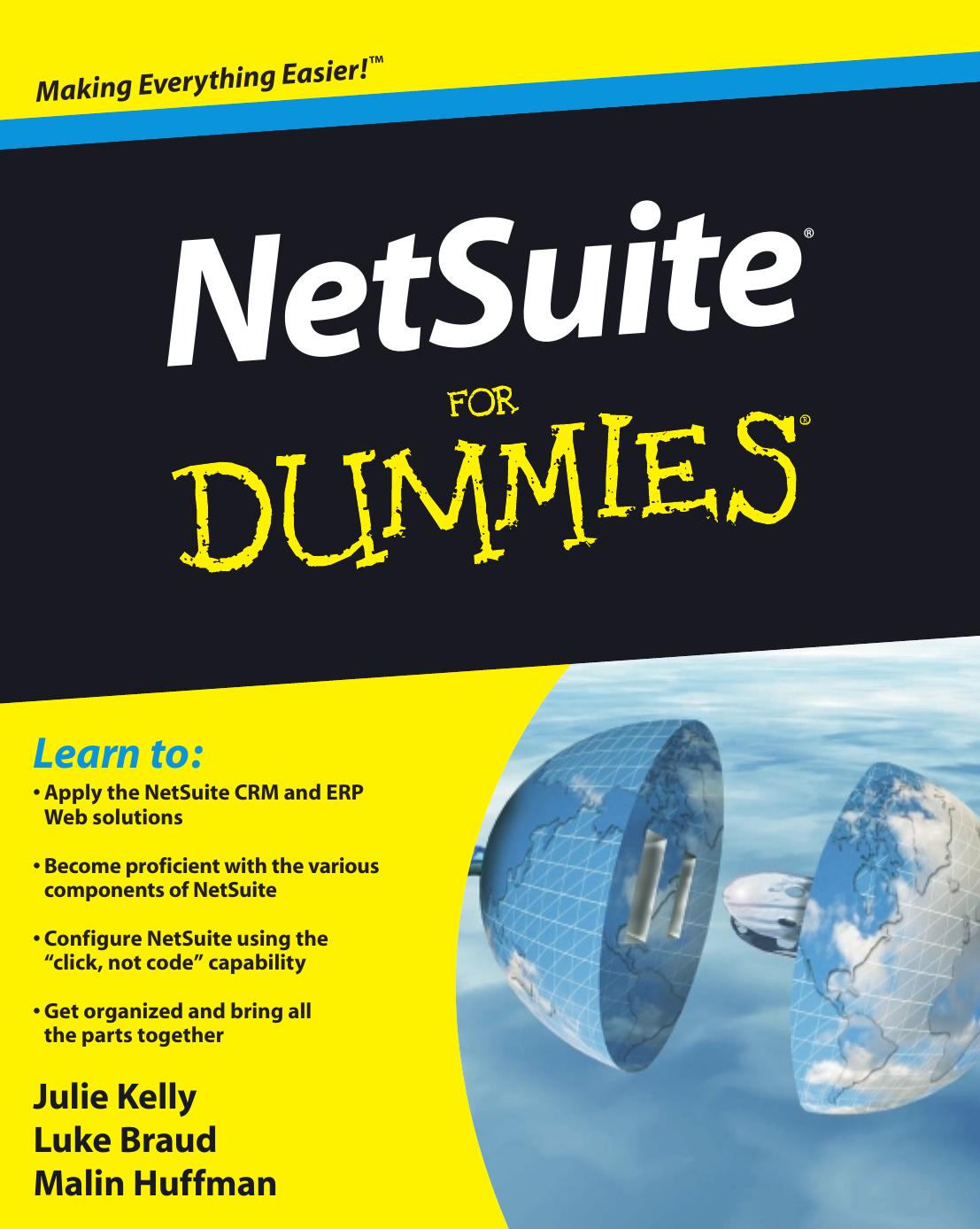 NetSuite For Dummies by Julie Kelly Luke Braud Malin Huffman