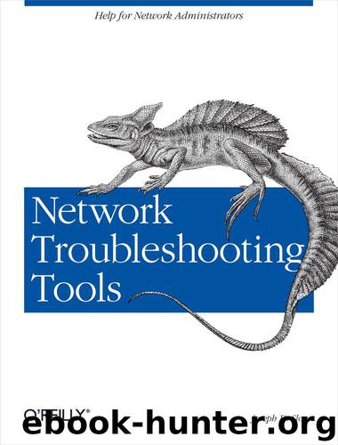 Network Troubleshooting Tools by Joseph D Sloan