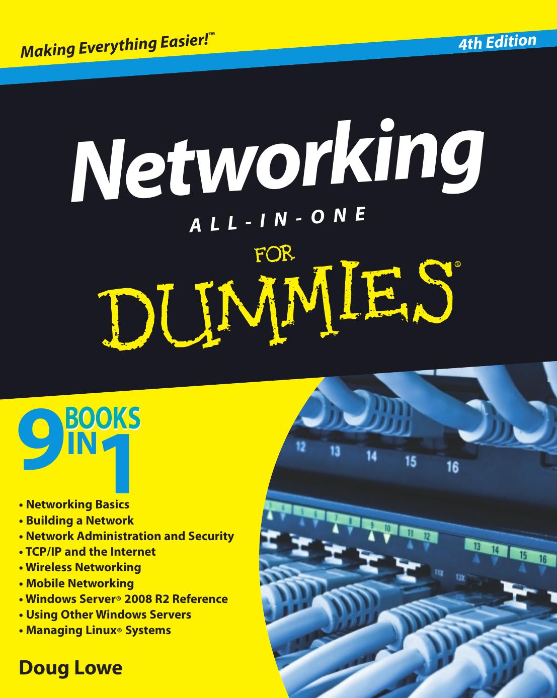 Networking All-in-One For Dummies by Doug Lowe