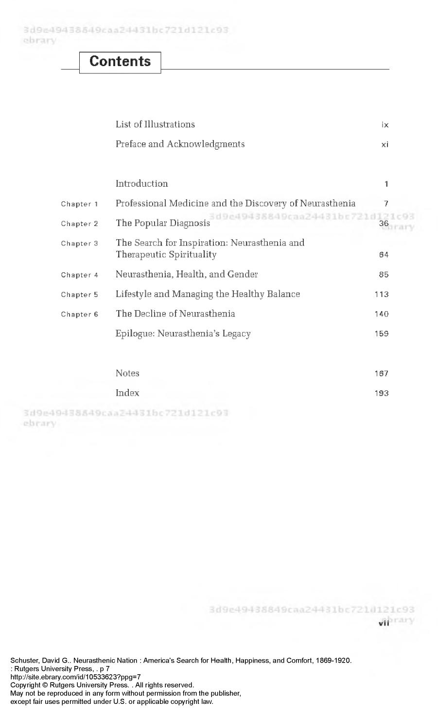 Neurasthenic Nation: America's Search for Health, Happiness, and Comfort, 1869-1920 by David G. Schuster