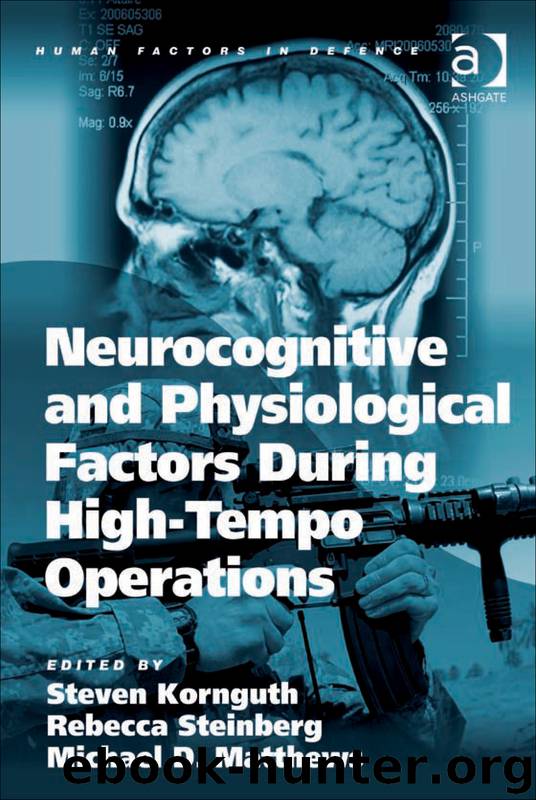 Neurocognitive and Physiological Factors During High-Tempo Operations by Steven Kornguth Rebecca Steinberg & Michael D. Matthews