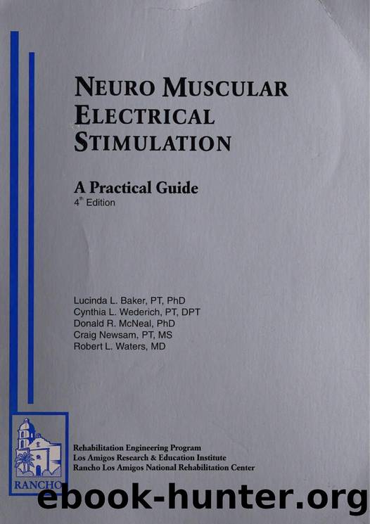 Neuromuscular electrical stimulation : a practical guide by Neuromuscular electrical stimulation. A practical guide (2000)