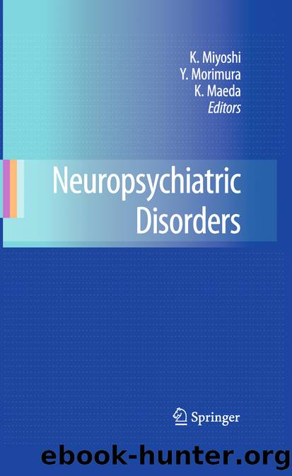 Neuropsychiatric Disorders by Koho Miyoshi Yasushi Morimura & Kiyoshi Maeda