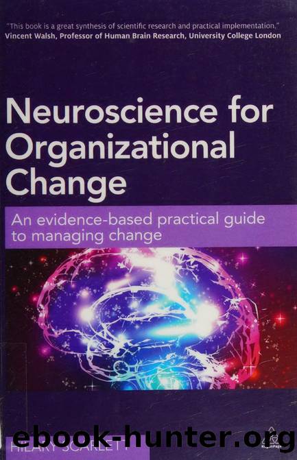 Neuroscience for organizational change : an evidence-based practical guide to managing change by Scarlett Hilary author
