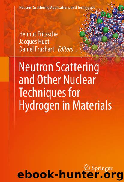 Neutron Scattering and Other Nuclear Techniques for Hydrogen in Materials by Helmut Fritzsche Jacques Huot & Daniel Fruchart