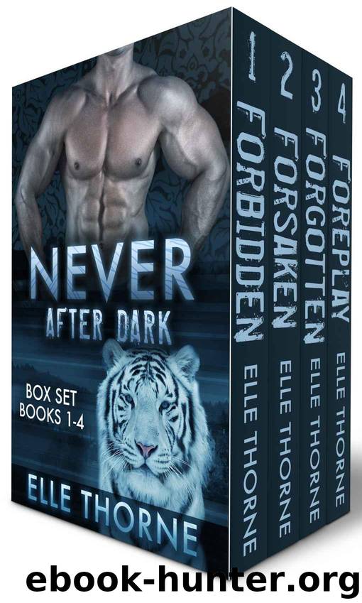 Never After Dark The Boxed Set Books 1 - 4: BBW Paranormal Shape Shifter Romance by Elle Thorne