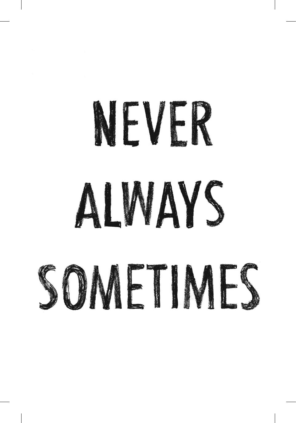 Never Always Sometimes by Adi Alsaid