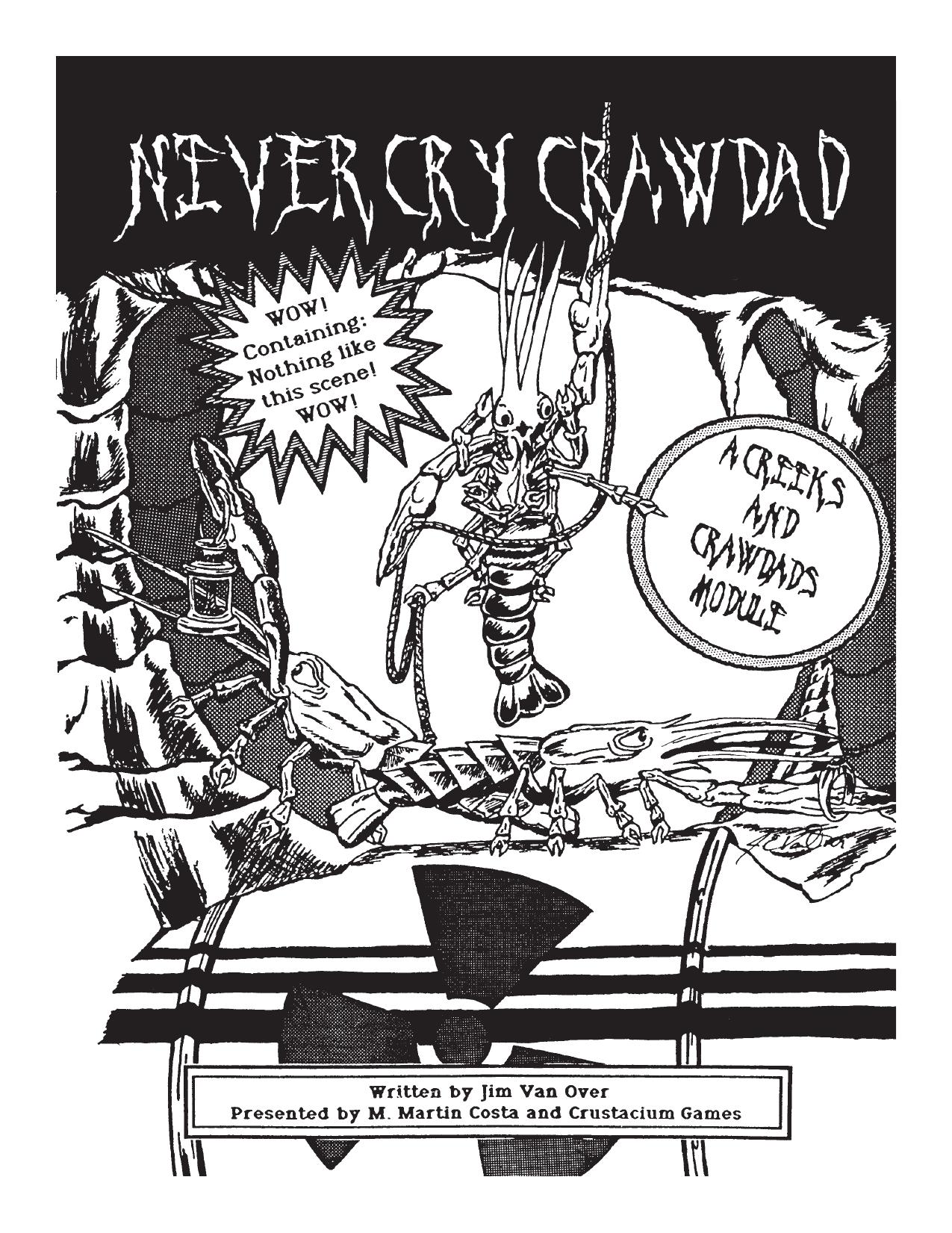 Never Cry Crawdad.indd by Unknown