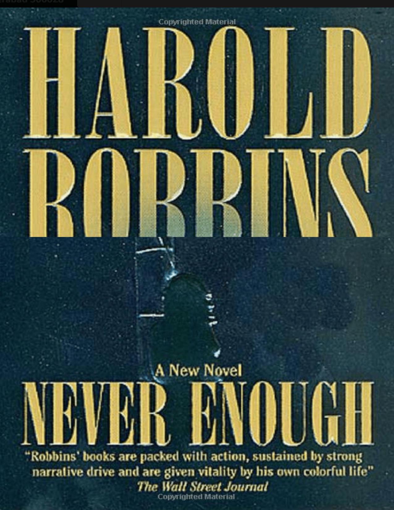 Never Enough by Harold Robbins