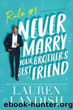 Never Marry Your Brother's Best Friend (Never Say Never Book 1) by Lauren Landish