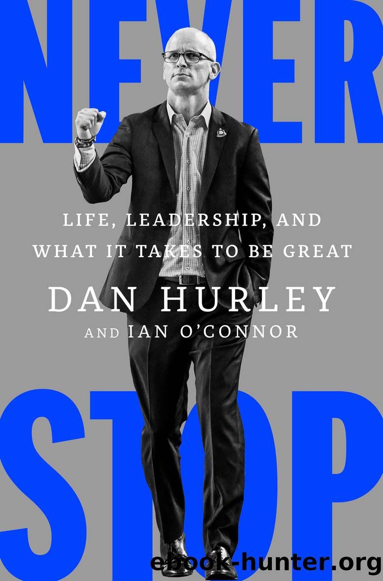 Never Stop by Dan Hurley & Ian O'Connor