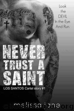 Never Trust a Saint (LOS SANTOS Cartel story #1) by Melissa Jane