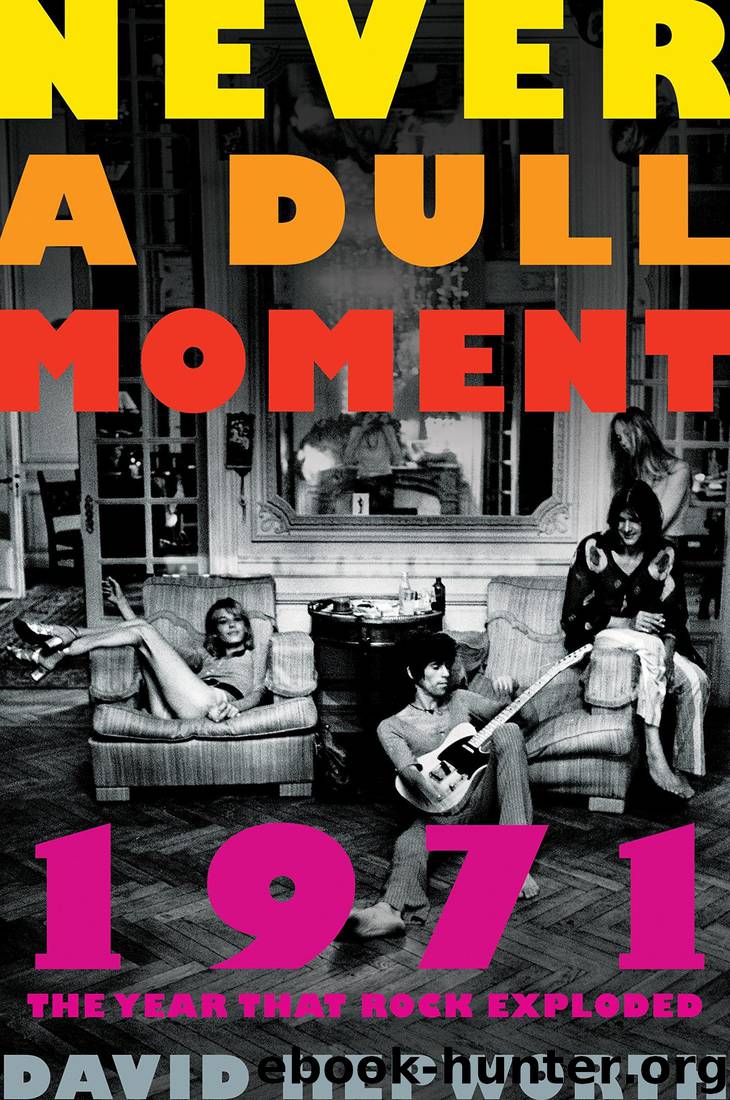 Never a Dull Moment: 1971 The Year That Rock Exploded by David Hepworth